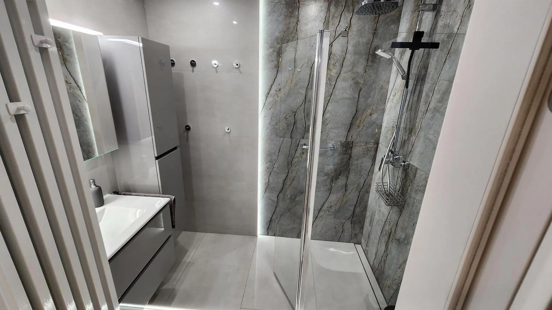 Grey Apartment Krakow Poland