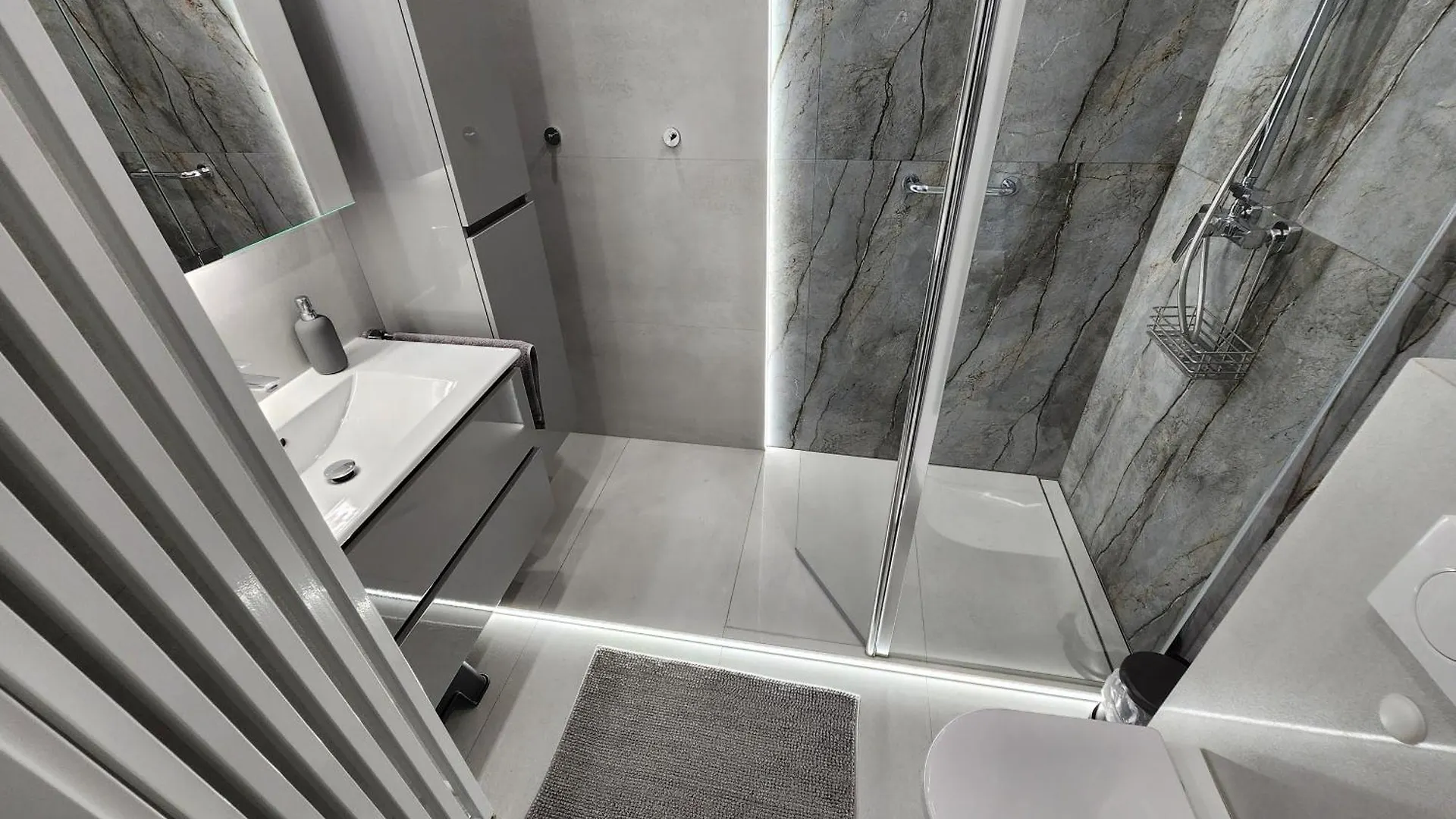 Grey Apartment Krakow Poland