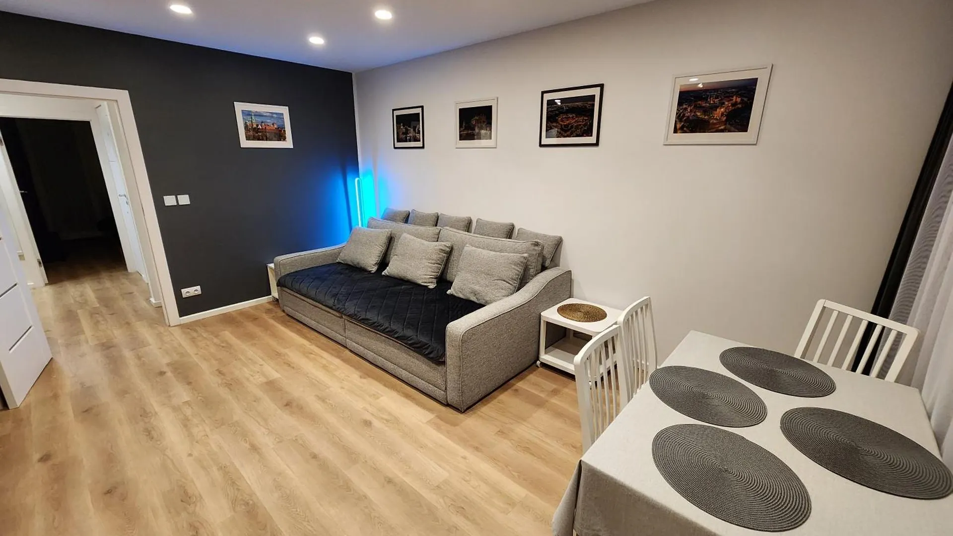 Grey Apartment Krakow